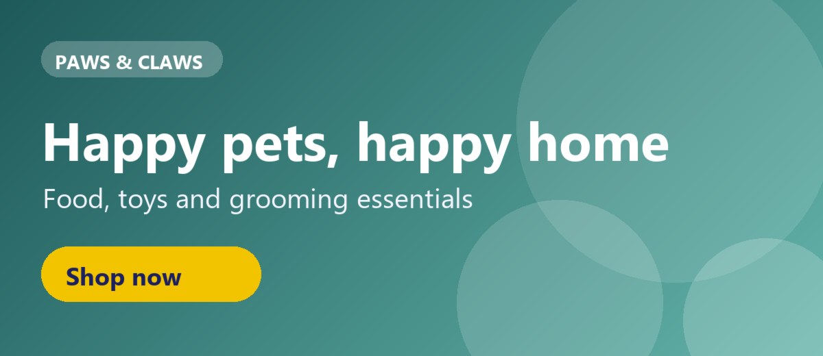 Happy pets, happy home